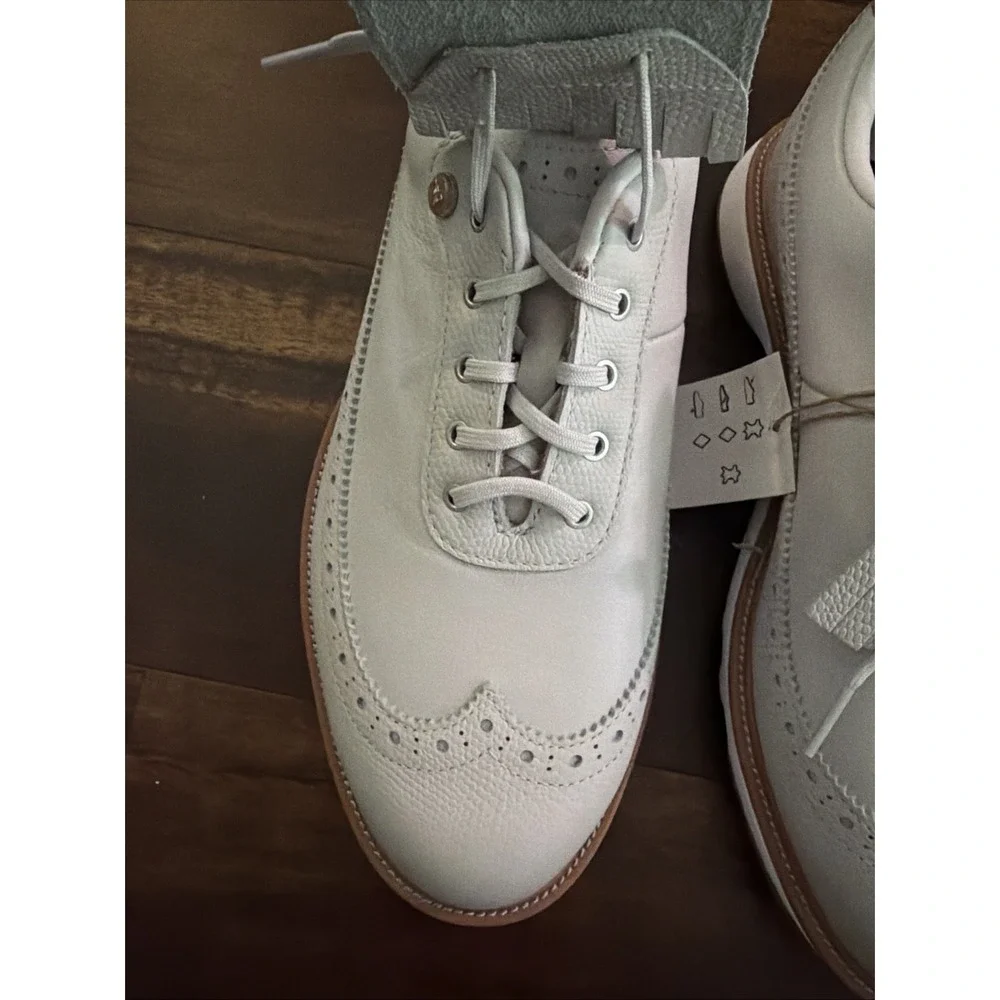 New Adidas Womens MC Zoysia Spikeless Golf Shoes Size 6.5 Gray Tan